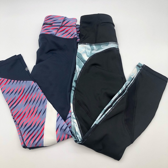 Bundle Athleta Sonar Leggings. Size XXS - Picture 2 of 4